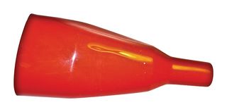 MUELLER ELECTRIC BU-23-2 AUTOMOTIVE CLIP INSULATOR, PVC, RED