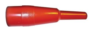 MUELLER ELECTRIC BU-29-2 TEST CLIP INSULATOR, PVC, RED
