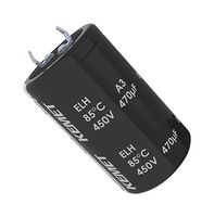 KEMET ELH107M400AQ2AA CAP, 100?F, 400V, ALU ELEC, SNAP-IN