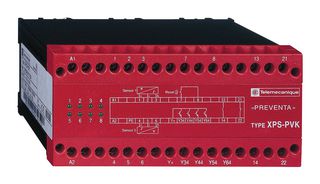 SCHNEIDER ELECTRIC XPSPVK3484 SAFETY RELAY, SPST-NO/NC, 24V, 1.5A, SCR