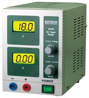 EXTECH INSTRUMENTS 382202 FUENTE DC, 1 SALIDA, AJUSTABLE, 3A/18V