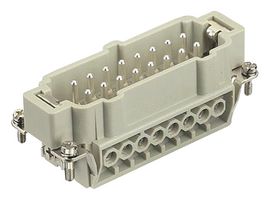 HARTING 09330162611 HEAVY DUTY INSERT, PLUG, 32POS, 2.5MM2