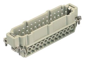 HARTING 09330242611 HEAVY DUTY INSERT, PLUG, 48POS, 18-14AWG