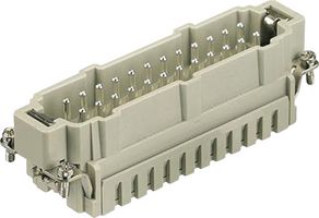 HARTING 09330242626 HEAVY DUTY INSERT, PLUG, 48POS, 2.5MM2