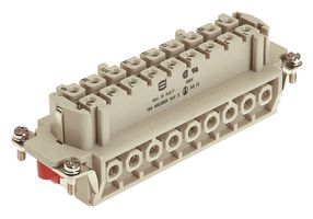 HARTING 09340162701 HEAVY DUTY INSERT, RCPT, 18POS, 2.5MM2