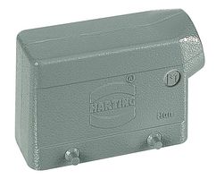 HARTING 19340060521 HOOD, SIDE ENTRY, 16B, M25, 2 LEVER