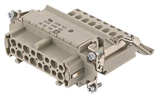 HARTING 09330164739 HEAVY DUTY INSERT, RCPT, 16POS, 2.5MM2