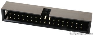 MULTICOMP PRO MC-254-34-00-ST-DIP CONNECTOR, HEADER, 34POS, 2ROW, 2.54MM
