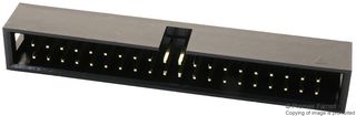 MULTICOMP PRO MC-254-40-00-ST-DIP CONNECTOR, HEADER, 40POS, 2ROW, 2.54MM
