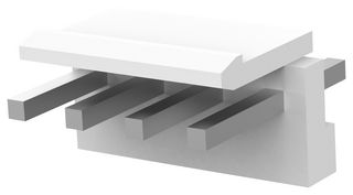 AMP - TE CONNECTIVITY 1-1123723-4 CONNECTOR, HEADER, 4POS, 1ROW, 3.96MM