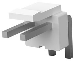 TE CONNECTIVITY 647676-2 CONNECTOR, HEADER, 2POS, 1ROW, 3.96MM