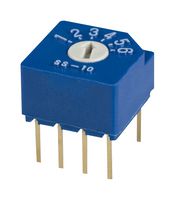 NIDEC COMPONENTS SS-10-16NP-E INTERRUPTOR GIRATORIO SP6T 0.1A 5VDC TH