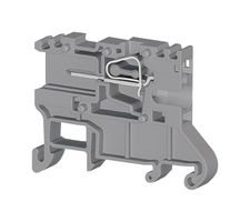 IMO PRECISION CONTROLS SCP-HO2.5GREY TERMINAL BLOCK, DIN RAIL, 2POS, 12AWG
