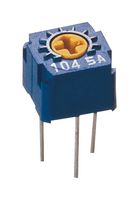 NIDEC COMPONENTS CT-6ER102 TRIMMER, 1K, 0.5W, 1 VUELTA