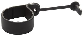 PANDUIT PC125-H25D-C0 CABLE CLAMP, PA 6.6, 31.8MM, BLACK,PK100