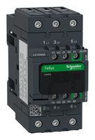 SCHNEIDER ELECTRIC LC1D40AKUE CONTACTOR, 3PST-NO, 250V, DIN RAIL/PANEL