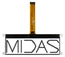 MIDAS DISPLAYS MCCOG240064F6W-FPTLW LCD GRAPHIC DISPLAY, 240X64P, FSTN, 3.3V