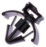 PANDUIT PWMHH12-M300 MONTURA BRIDA, 25MM, NYLON 6.6, NEGRA
