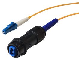BULGIN LIMITED PXF4051AAC FIBRE OPTIC LEAD ASSY, LC, SM, 25M