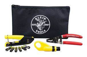 KLEIN TOOLS VDV026-211 KIT INSTALACIÃN CABLE COAXIAL, 10 PIEZAS