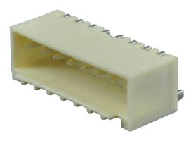 MOLEX 87438-1043-TR250 CONNECTOR, HEADER, 10POS, 1ROW, 1.5MM