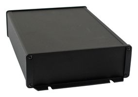 HAMMOND 1457T2202BK CARCASA, MONTAJE EN PARED, ALUM, NEGRA