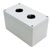 HAMMOND 1554PB2D CACASA, PULSADOR, PC, GRIS