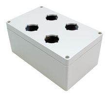 HAMMOND 1554PB4 ENCLOSURE, PUSH BUTTON, PC, GREY