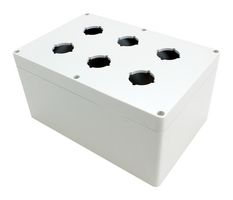 HAMMOND 1554PB6B ENCLOSURE, PUSH BUTTON, PC, GREY