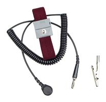 SCS 2214 WRIST BAND, ADJUSTABLE, SNAP, BURGUNDY