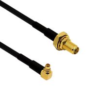 SIRETTA ASMK020X174S11 CABLE RF, MMCX MACHO-SMA HEMBRA, 200MM