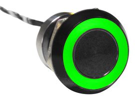 BULGIN LIMITED MC22MCBGR INTERRUP CAPACIT DPDT 0.01A 12V VER/ROJO