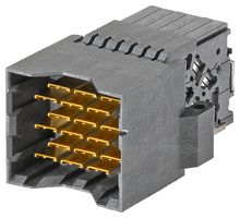 MOLEX 173460-1617 CONN, BACKPLANE, PLUG, 36POS, 2.35MM