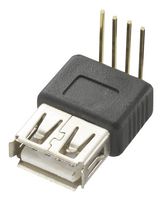 CLEVER LITTLE BOX CLB-JL-8137 USB CONNECTOR, TYPE A, PLUG, 4POS, TH