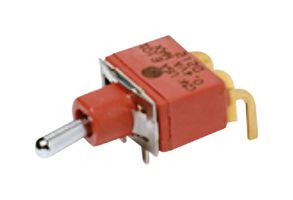 C&K COMPONENTS E101SD1CBE TOGGLE SWITCH, SPDT, 0.4VA, 20V, THT