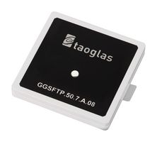 TAOGLAS GGSFTP.50.7.A.08 PATCH ANTENNA, 1.57542-1.602GHZ, 4.6DBI