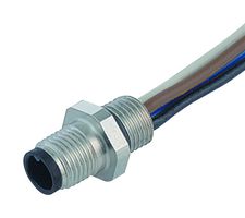 BINDER 09-3111-00-04 CABLE SENSOR, 4P M5 MACHO-LIBRE, 200MM