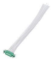 HARWIN G125-FC12005F1-0150L CABLE ASSY, GECKO RCPT-FREE END, 150MM