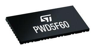 STMICROELECTRONICS PWD5F60TR CONTROL MOTOR ESCOBILLAS DC, -40 A 125°C