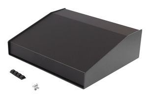 HAMMOND 1456KH3BKBK ENCLOSURE, INSTRUMENT, ALUM, BLACK