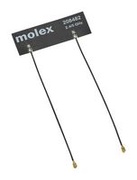 MOLEX 208482-0100.. FLEXIBLE ANTENNA, 2.4-5GHZ, ADHESIVE