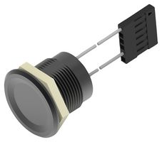 TE CONNECTIVITY - ALCOSWITCH AVP19MAIBC000T5A04 VANDAL RESISTANT SW, SPST, 1A, 24V, PANL