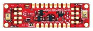 INFINEON S2GOMEMSMICIM69DTOBO1 EVAL BOARD, MEMS MICROPHONE