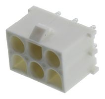 MOLEX 43255-0083 WTB CONN, HEADER, 6POS, 2ROW, 6.35MM