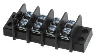 MOLEX 38760-0304 TERMINAL BLOCK, BARRIER, 4POS, 24-12AWG