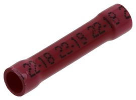 MOLEX 19154-0011 TERMINAL, EMPALME, 22AWG, ROJO, 18AWG