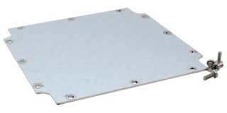 HAMMOND 1554QPL BOTTOM PLATE, STEEL, NATURAL