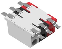TE CONNECTIVITY 3-2834334-3 CON, HEMBRA, 3POS, 1LÃNEA, 4MM