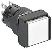 SCHNEIDER ELECTRIC XB6ECW1B1P PB SWITCH, SPDT, 1.5A, 120V
