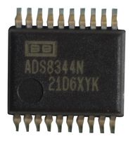 TEXAS INSTRUMENTS ADS8344N 16BIT ADC, SERIAL O/P, SMD, 8344